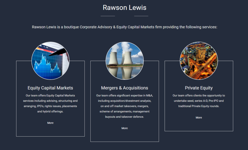RAWSON LEWIS|中概股跨境上市承揽项目虚拟实习